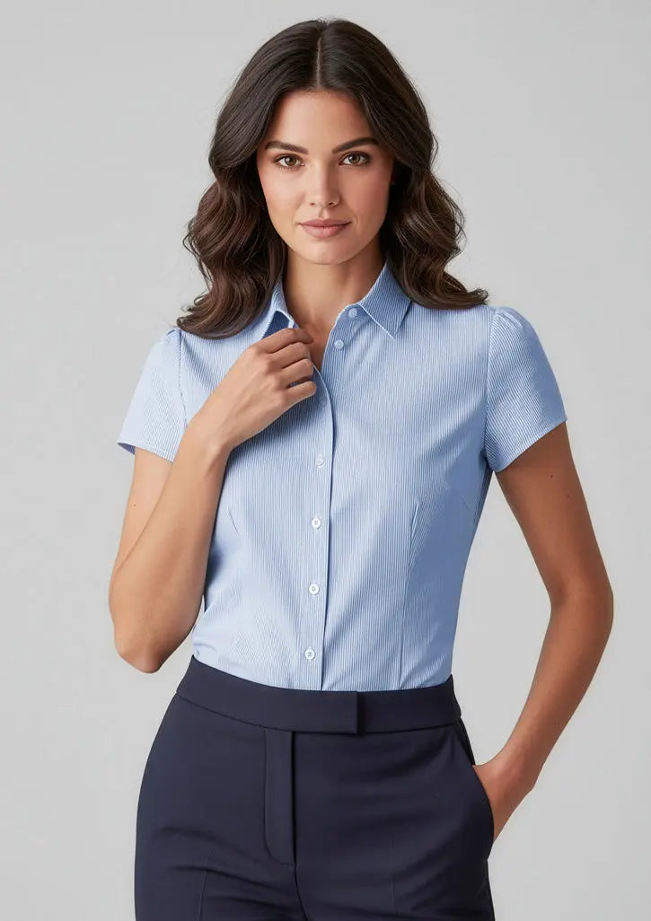 Biz Collection Women’s Euro Short Sleeve Shirt S812ls 