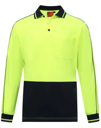 Unisex Hi Vis Sustainable Cool Breeze Safety Polo Shirt SW90 - Allsorts Workwear