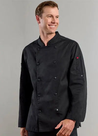 Biz Collection  Men's Gusto Long Sleeve Chef Jacket CH430ML - City Workwear