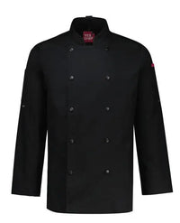 Biz Collection  Men's Gusto Long Sleeve Chef Jacket CH430ML - City Workwear