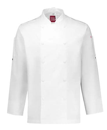 Biz Collection  Men's Gusto Long Sleeve Chef Jacket CH430ML - City Workwear