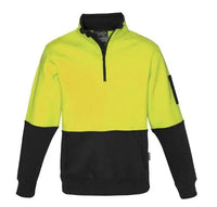 Syzmik Workwear Unisex Hi Vis Half Zip Pullover ZT476 - City Workwear