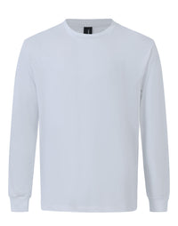 Men's Long Sleeve Premium Cotton Face Tee TS47