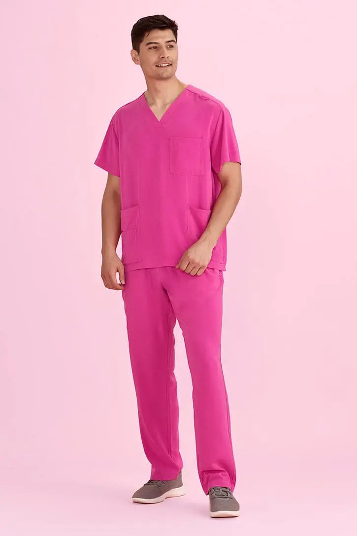 Biz Care Unisex Pink Scrub Pants CSP102UL - City Workwear