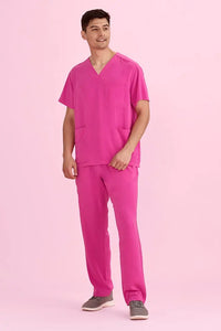 Biz Care Unisex Pink Scrub Pants CSP102UL - City Workwear