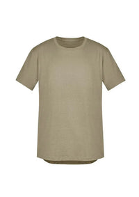 Mens Streetworx Tee Shirt ZH135 Work Wear Syzmik Light Khaki XS 