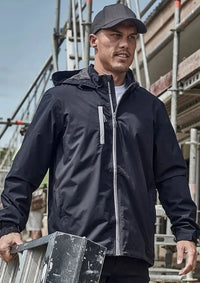 Syzmik Workwear Unisex Super Light Packable Rain Jacket ZJ260 Metro Workwear.