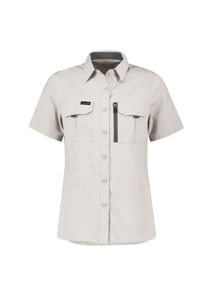 Syzmik Workwear Outdoor Women's Short Sleeve Shirt ZW765  Metro Workwear