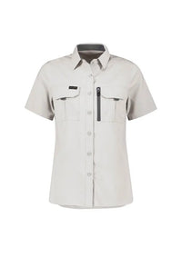 Syzmik Workwear Outdoor Women's Short Sleeve Shirt ZW765  Metro Workwear