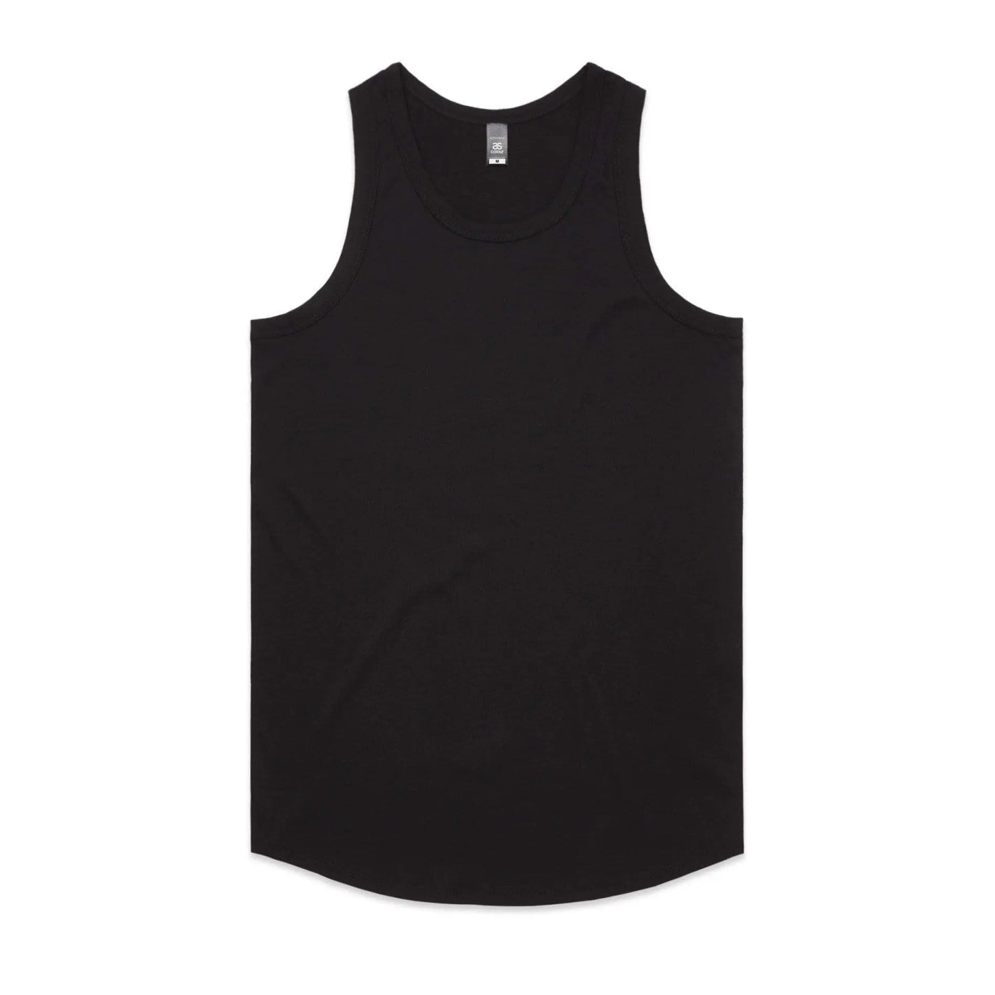 As Colour Men's authentic singlet 5004 Casual Wear As Colour BLACK SML 