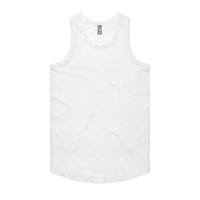 As Colour Men's authentic singlet 5004 Casual Wear As Colour WHITE SML 