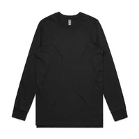 As Colour Men's base L/S tee 5029 Casual Wear As Colour BLACK SML 