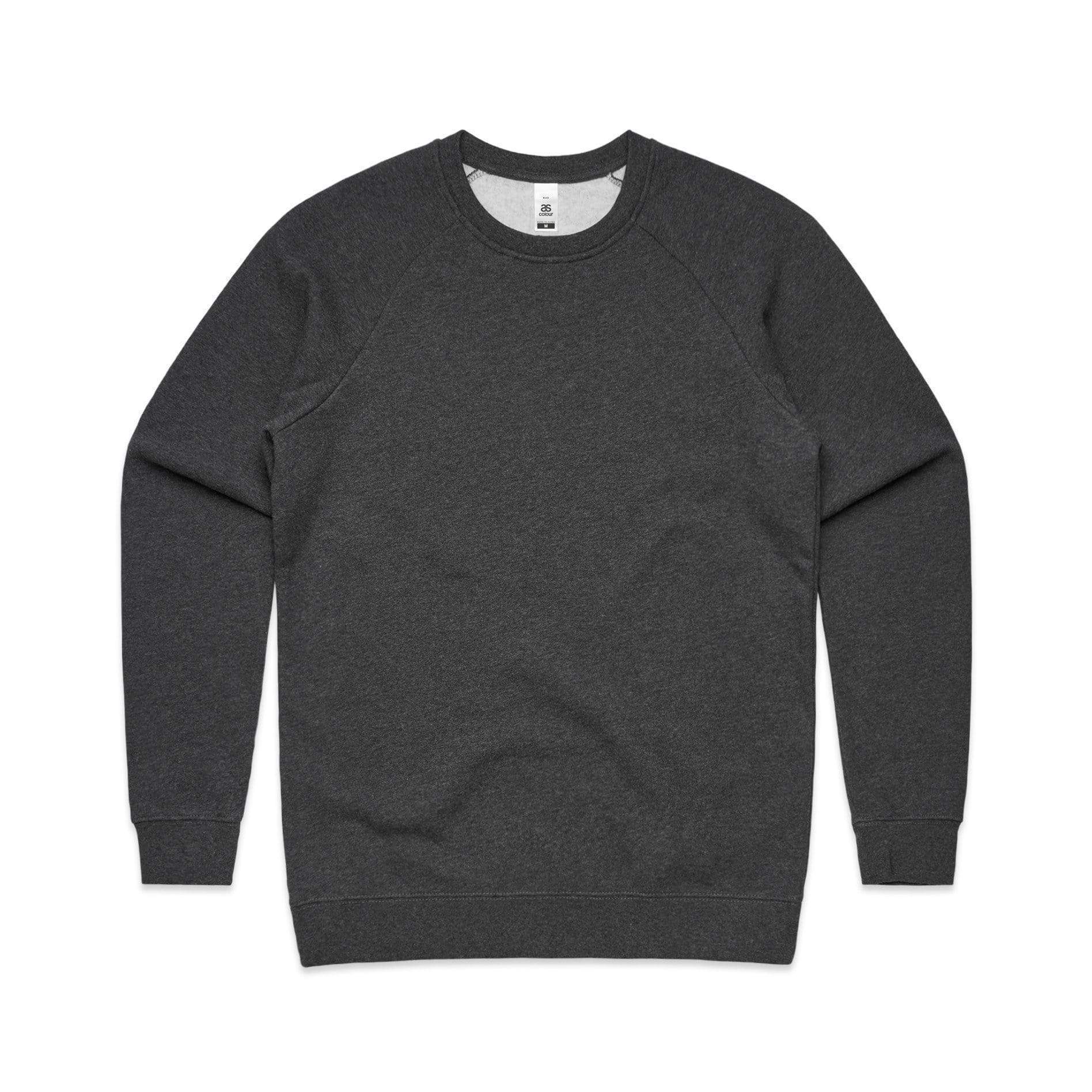 As Colour Men's box crew 5104 Casual Wear As Colour ASPHALT MARLE XXS 