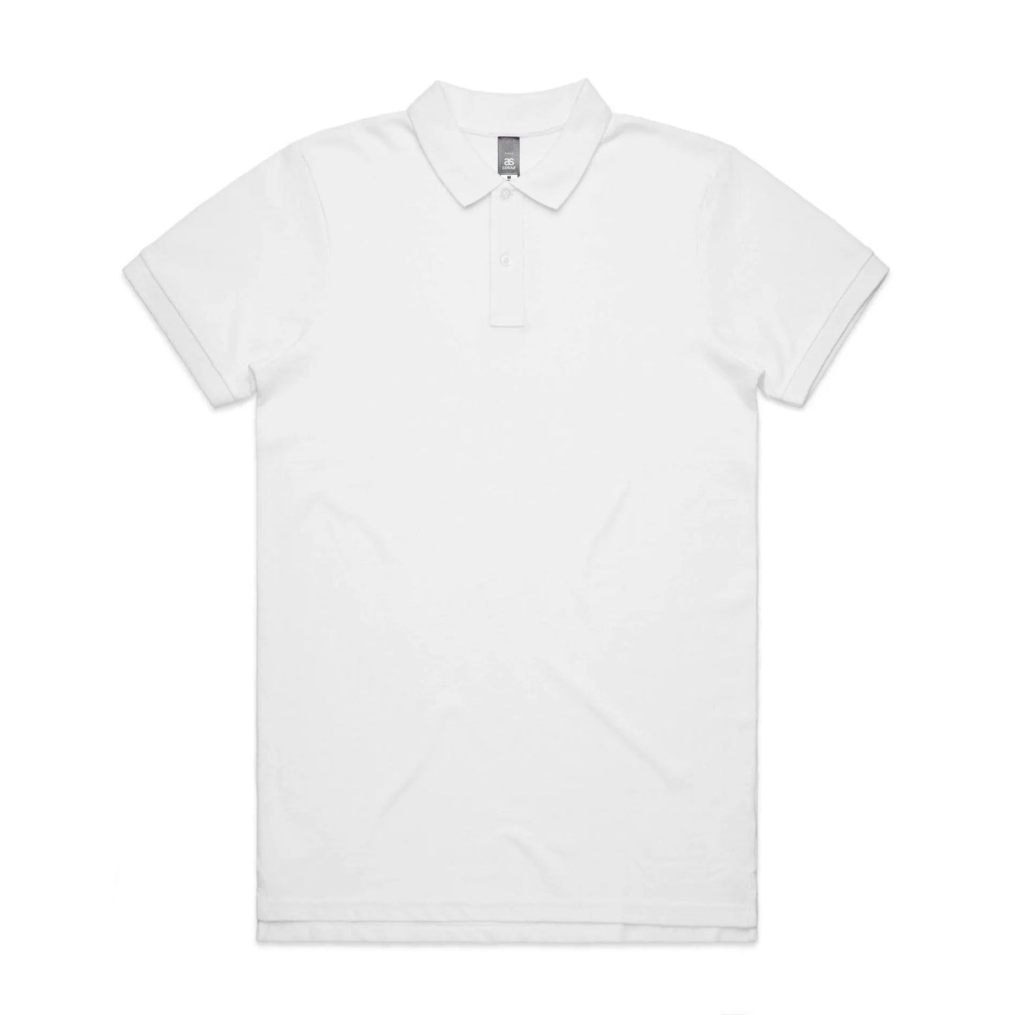 As Colour Men's pique polo 5411 Casual Wear As Colour WHITE SML 
