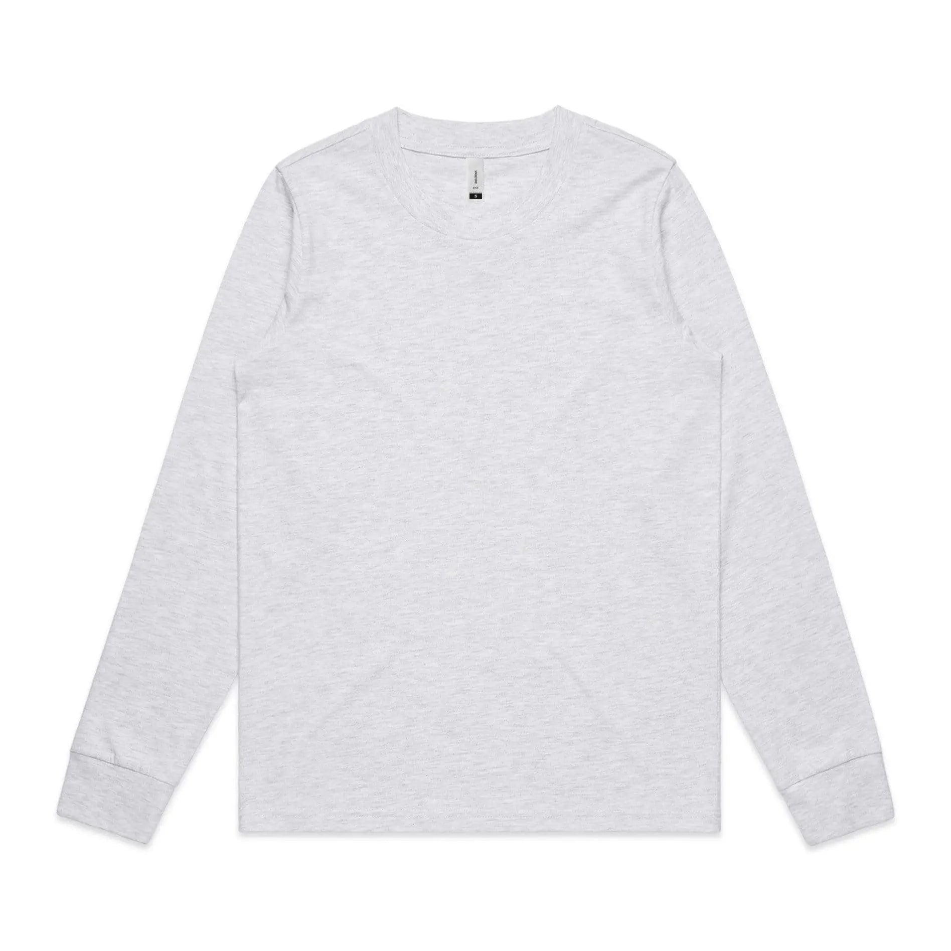 As Colour Women's dice L/S tee 4056 Casual Wear As Colour ASH HEATHER XSM 