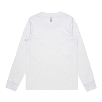 As Colour Women's dice L/S tee 4056 Casual Wear As Colour WHITE XSM 