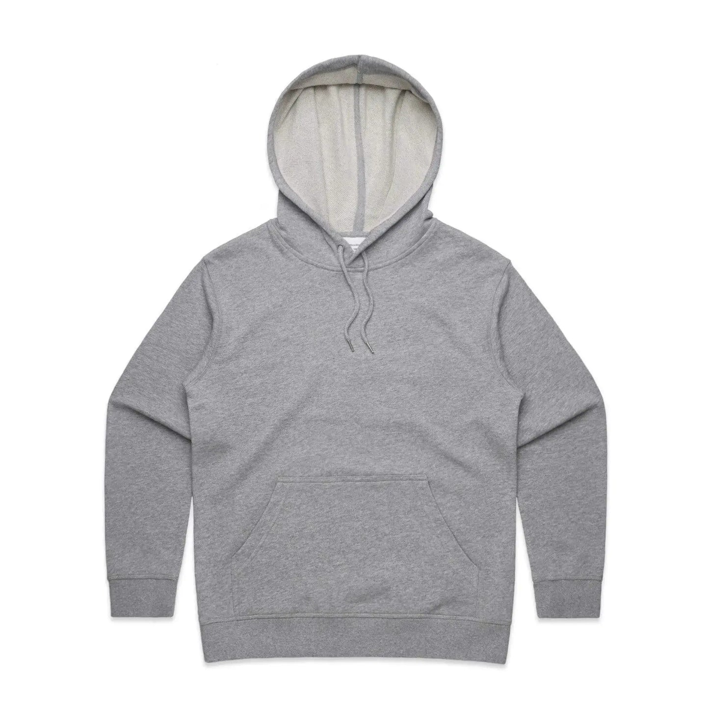 As Colour Women's premium hoodie 4120 Casual Wear As Colour GREY MARLE XSM 