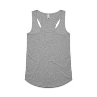 As Colour Women's yes racerback singlet 4045 Casual Wear As Colour GREY MARLE XSM 