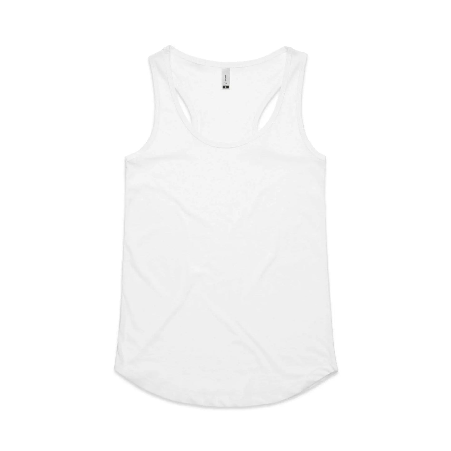 As Colour Women's yes racerback singlet 4045 Casual Wear As Colour WHITE XSM 