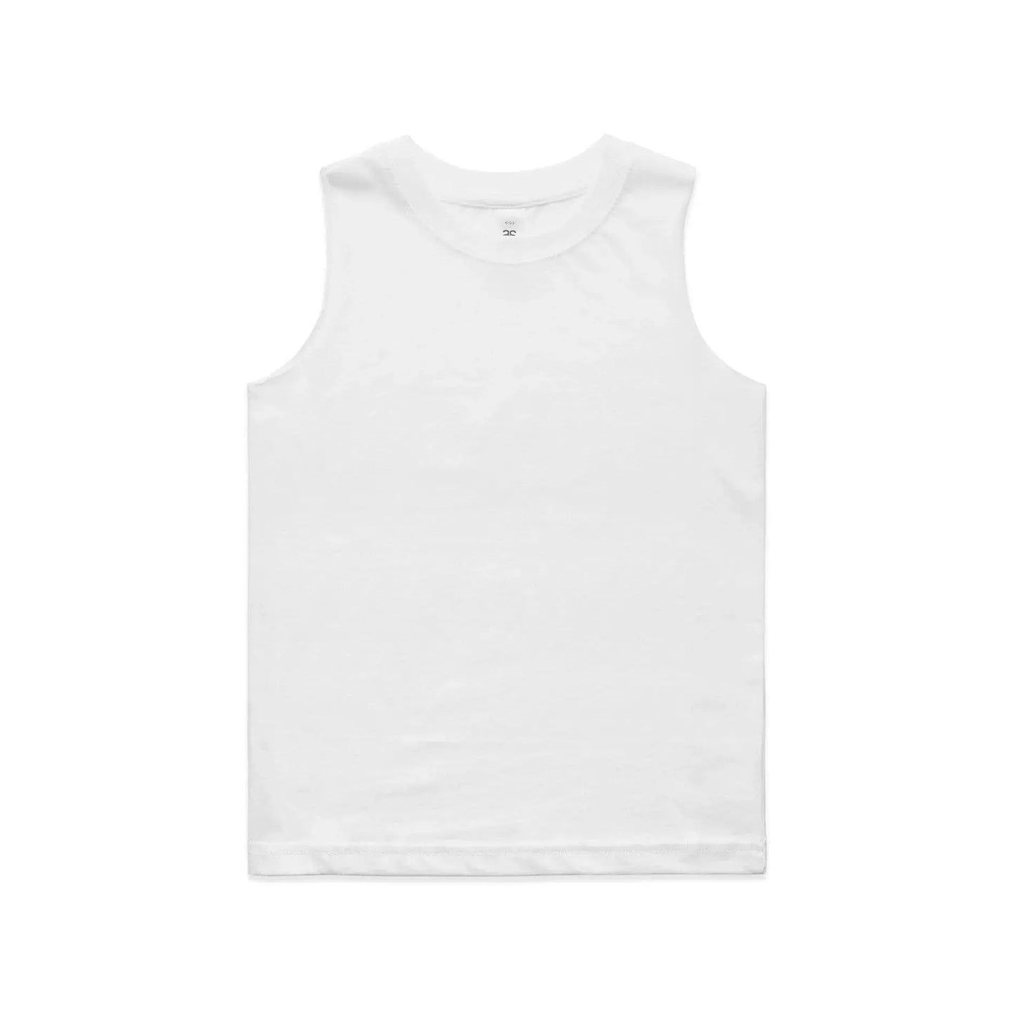 As Colour Youth Barnard tank 3010 Casual Wear As Colour WHITE 8Y 