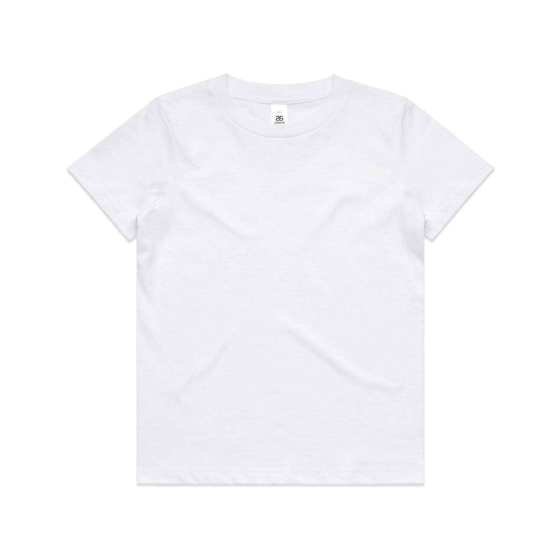As Colour Youth tee 3006 Casual Wear As Colour WHITE 8Y 