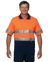 Short Sleeve Safety Polo SW17A Work Wear Australian Industrial Wear   