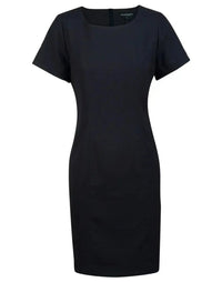 BENCHMARK Ladies’ Poly/Viscose Stretch, Short Sleeve Dress M9282 Metro Workwear.