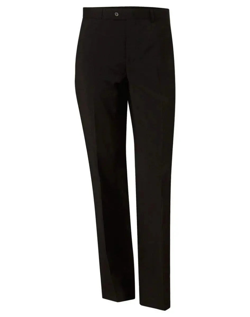 BENCHMARK Men's Poly/Viscose Stretch Pants Flexi Waist M9330 Metro Workwear.