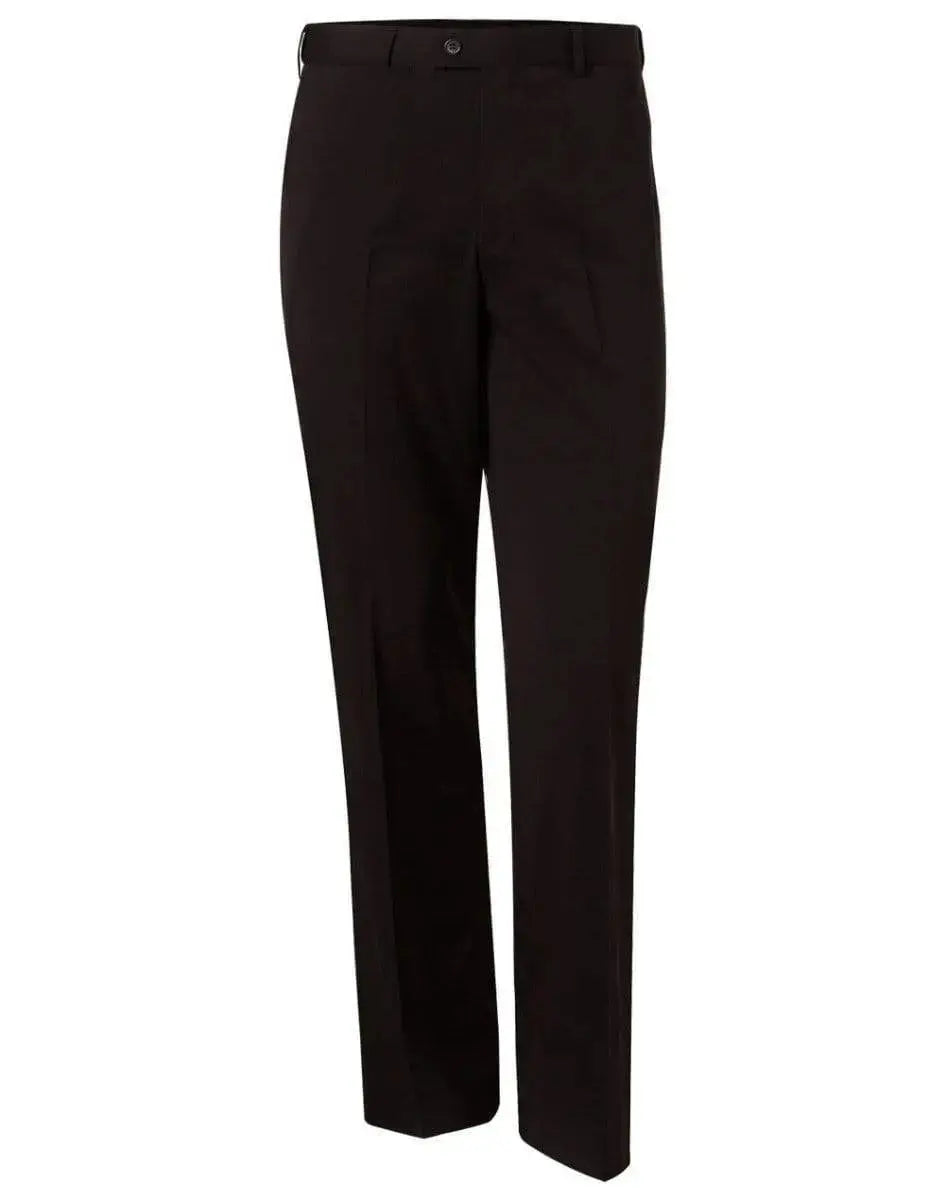 BENCHMARK Men's Poly/Viscose Stretch Pants Flexi Waist M9330 Metro Workwear.