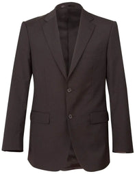 BENCHMARK Men's Wool Blend Stretch Two Buttons Jacket M9100 Metro Workwear.
