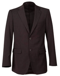 BENCHMARK Men's Wool Blend Stretch Two Buttons Jacket M9100 Metro Workwear.