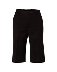 BENCHMARK Women's Poly/Viscose Stretch Knee Length Flexi Waist Shorts M9441 Metro Workwear.