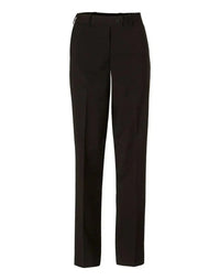 BENCHMARK Women's Wool Blend Stretch Slim Leg Flexi Waist Pants M9400 Metro Workwear.
