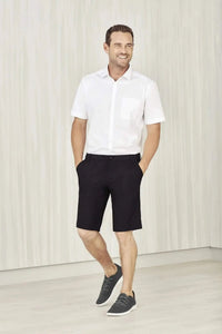 Biz Care Mens Comfort Waist Cargo Short CL960MS - Simply Scrubs Australia
