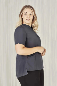 Biz Care Womens Florence Easy Stretch Tunic CS949LS - Simply Scrubs Australia