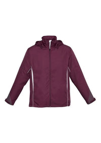 Biz Collection Active Wear Maroon/White / XS Biz Collection Adults Razor Team Jacket J408m