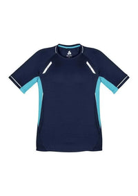 Biz Collection Casual Wear Navy/Sky/Silver / 4 Biz Collection Kid’s Renegade Tee T701KS