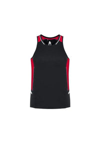 Biz Collection Casual Wear Red/White/Silver / XS Biz Collection Renegade Mens Singlet SG702M