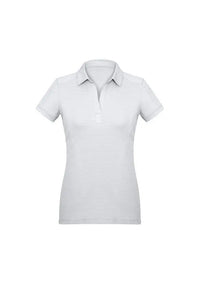 Biz Collection Casual Wear White / 6 Biz Collection Women’s Profile Polo P706LS