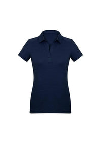 Biz Collection Casual Wear Navy / 6 Biz Collection Women’s Profile Polo P706LS