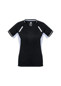 Biz Collection Casual Wear Black/White/Silver / 6 Biz Collection Women’s Renegade Tee T701LS