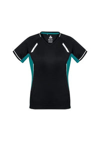 Biz Collection Casual Wear Black/Teal/Silver / 6 Biz Collection Women’s Renegade Tee T701LS
