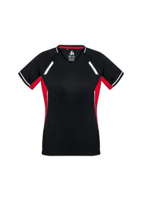 Biz Collection Casual Wear Black/Red/Silver / 6 Biz Collection Women’s Renegade Tee T701LS