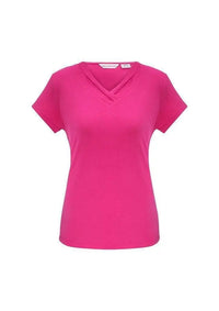 Biz Collection Corporate Wear Fuchsia / 6 Biz Collection Women’s Lana Short Sleeve Top K819ls