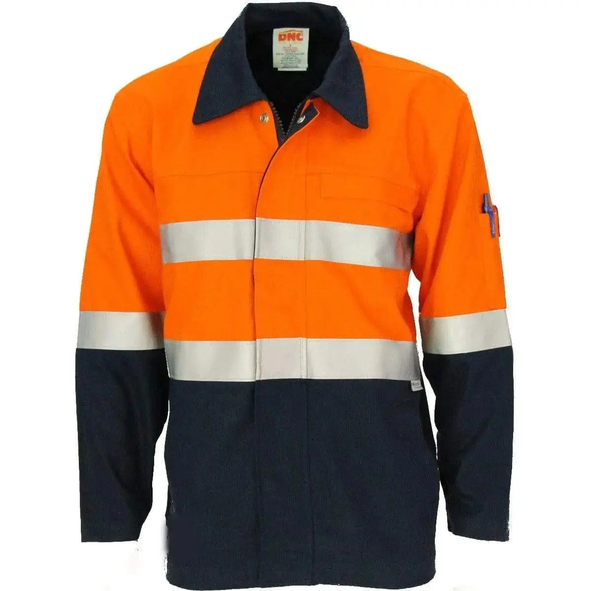 Dnc Workwear HRC2/PPE 2 Patron Saint Flame Retardant Drill Welder's Jacket 3458 
