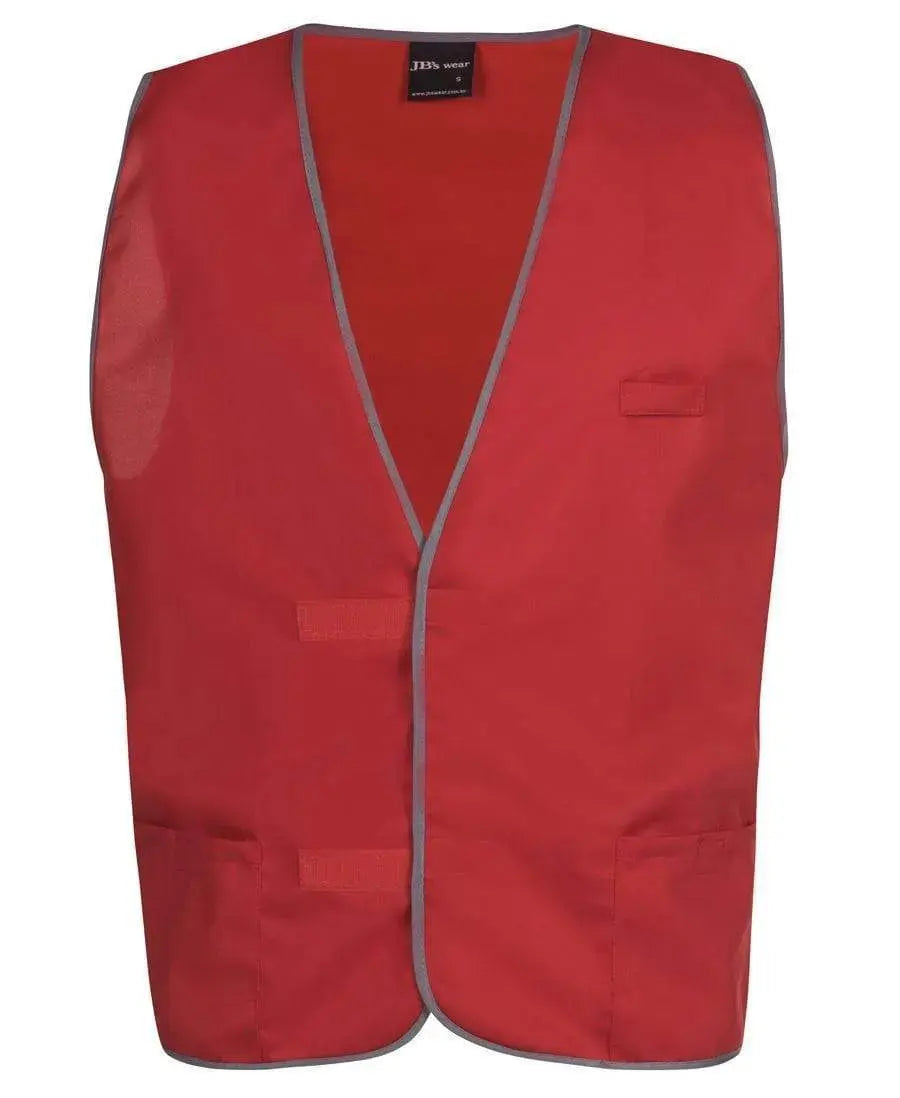 Jb's Wear Work Wear Red / S JB's Coloured Tricot Vest 6HFV