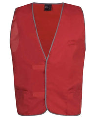 Jb's Wear Work Wear Red / S JB's Coloured Tricot Vest 6HFV