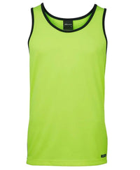 Jb's Wear Work Wear JB'S Hi-Vis Contrast Singlet 6HCS4