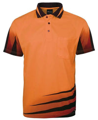 Jb's Wear Work Wear Orange/Black / XS JB'S Hi-Vis Rippa Sub Polo 6HVRS