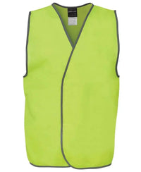 Jb's Wear Work Wear Lime / S JB'S Hi-Vis Safety Vest 6HVSV